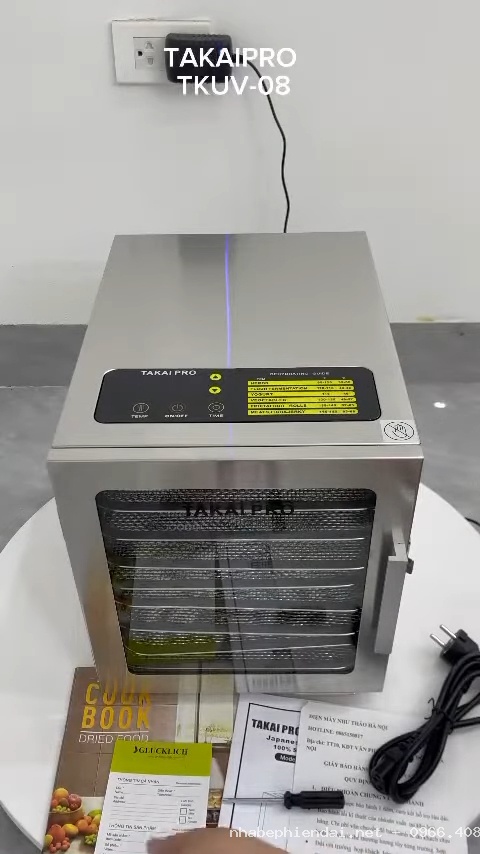 Máy Sấy Thực Phẩm Takai Nhật Bản GC-Q8