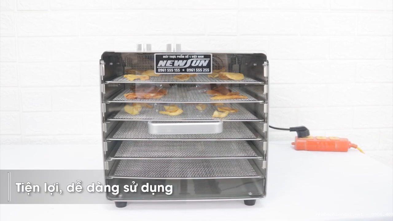 Tủ Sấy Thực Phẩm Mini 6 Khay