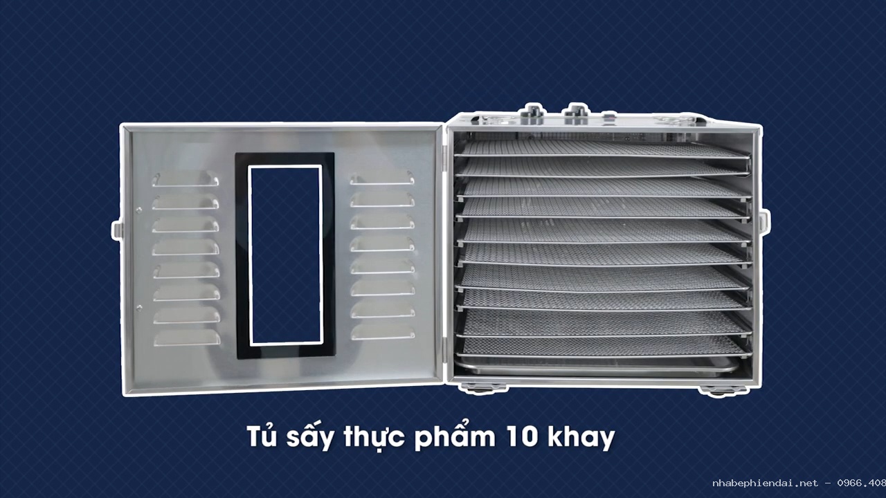 Tủ Sấy Thực Phẩm Mini 6 Khay