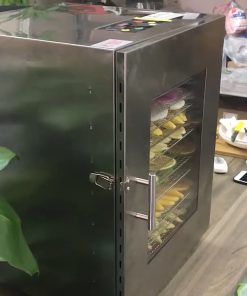 Hướng dẫn sử dụng máy sấy 16 khay tủ sấy hoa quả nông sản dược liệu - chi tiết máy 2