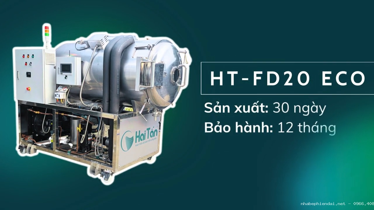 Máy Sấy Thăng Hoa HT FD20 Eco 20kg