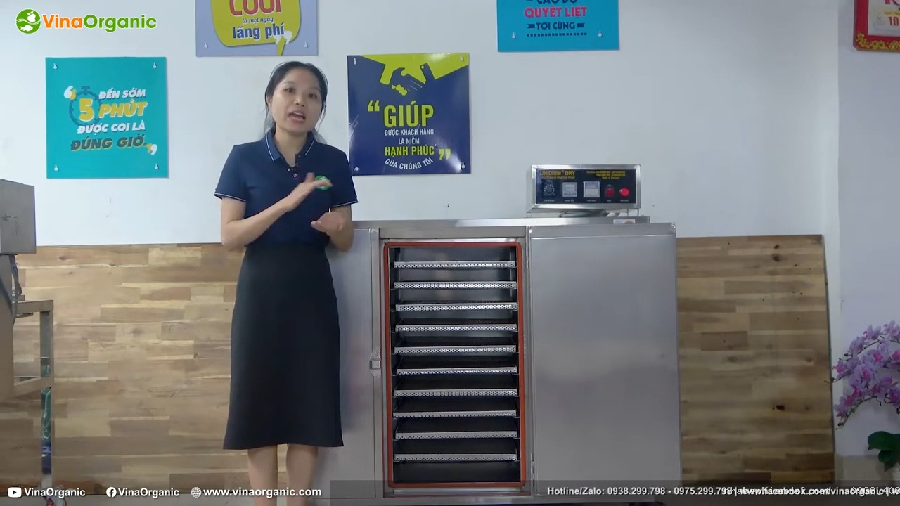 Máy sấy thực phẩm máy sấy 10 khay inox