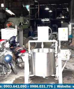 Nồi nấu cánh khuấy Hùng Đăng - chi tiết máy 1