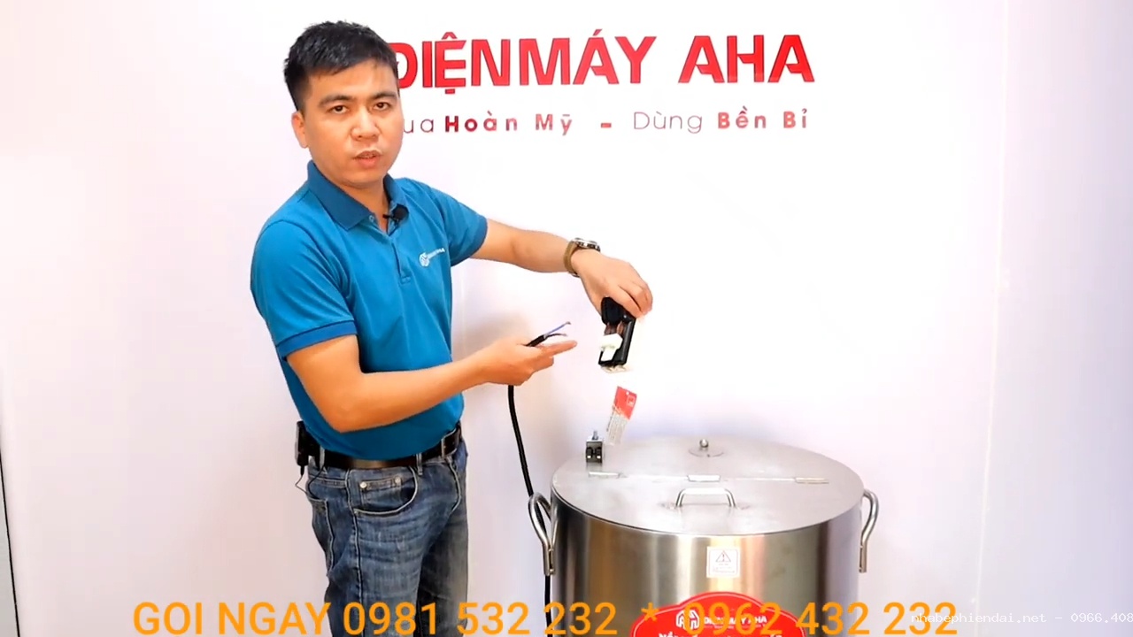 Hướng dẫn sử dụng nồi nấu hủ tiếu inox 304 dung tích 100 lít an toàn, tiết kiệm điện và bền bỉ