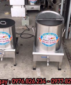 Nồi nấu phở công nghiệp inox 30L và 60L – Hướng dẫn sử dụng đúng cách, an toàn và tiết kiệm điện