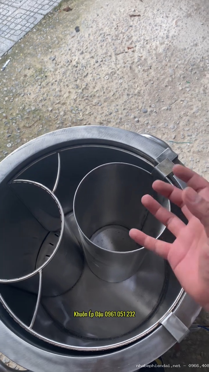 Nồi nấu hủ tiếu inox 60L đa năng – Ninh xương và trụng hủ tiếu trong cùng một thiết bị
