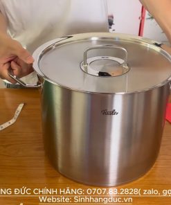 Nồi luộc gà Fissler Original Prof Collection 14L Size 28 nhập khẩu Đức