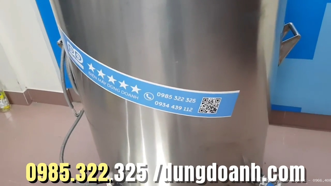 Nồi nấu cám lợn 300L inox 304 truyền nhiệt bằng dầu