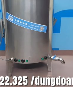 Nồi nấu cám lợn 300L truyền nhiệt bằng dầu - chi tiết máy 2