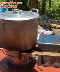 Bếp củi C30 đun nồi lớn bằng củi dài tiết kiệm nhiên liệu - chi tiết máy 2