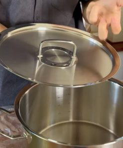 Nồi luộc gà Fissler Original 10L nắp thép nhập khẩu Đức