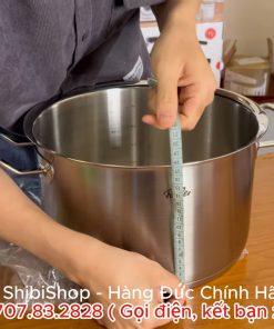 Nồi luộc gà Fissler Original 10L nắp thép nhập khẩu Đức - chi tiết máy 2