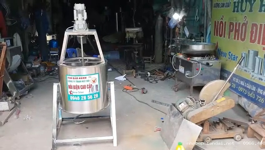 Nồi nấu canh cô đặc điện cao cấp