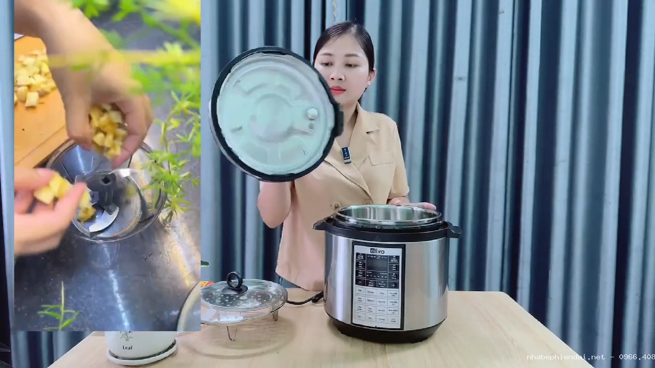 Nồi áp suất Olivo PC60 đa năng 6 lít inox 304