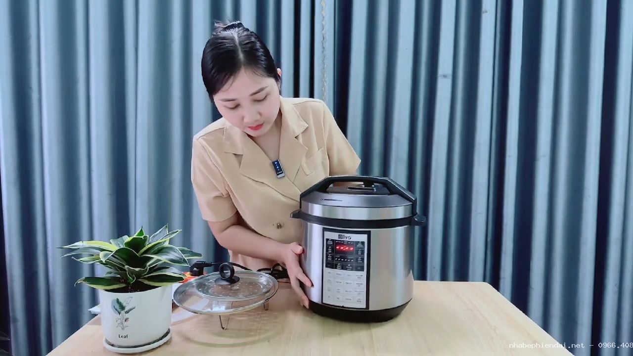Nồi áp suất Olivo PC60 đa năng 6 lít inox 304