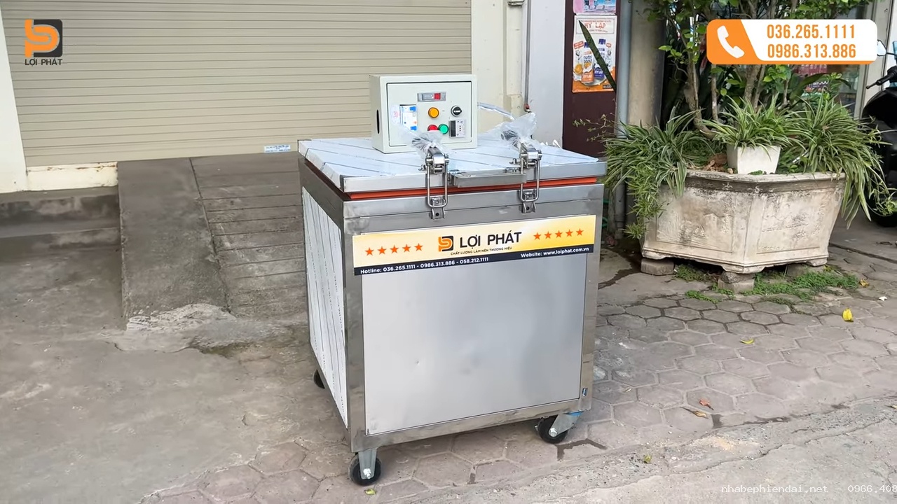 Nồi luộc bánh chưng áp suất 200 lít