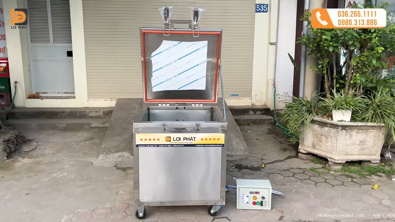 Nồi luộc bánh chưng áp suất 200 lít