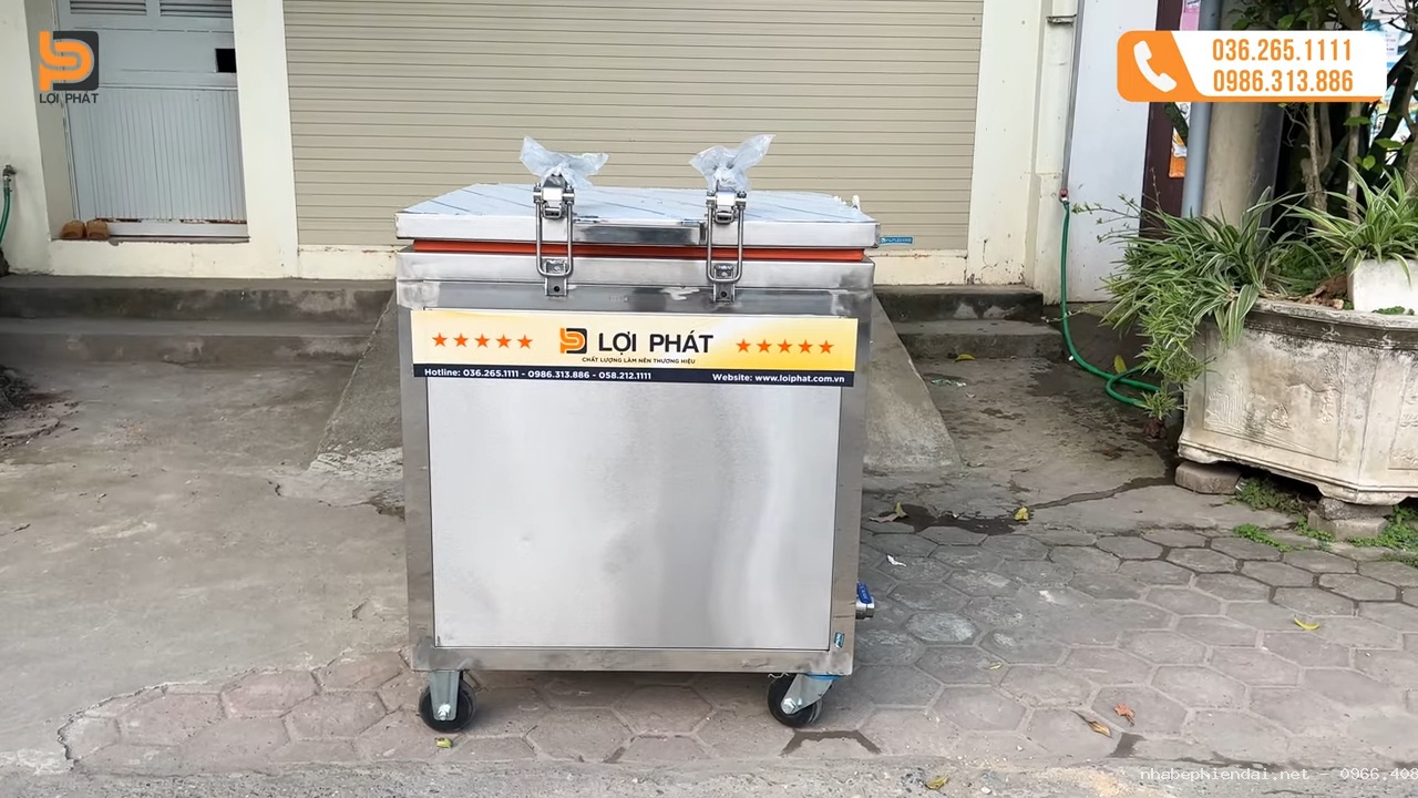 Nồi luộc bánh chưng áp suất 200 lít