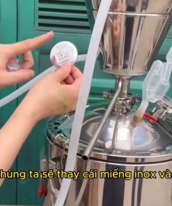 Hướng dẫn lắp đặt nồi chưng cất tinh dầu 15L - chi tiết máy 2