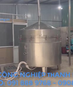 NỒI CHƯNG CẤT TINH DẦU BẰNG ĐIỆN 2000 LÍT 3 LỚP GIA NHIỆT CÁCH THỦY