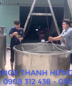 Nồi chưng cất tinh dầu 2000 lít gia công theo yêu cầu - chi tiết máy 3