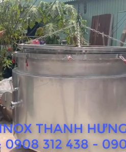 Nồi chưng cất tinh dầu 2000 lít gia công theo yêu cầu - chi tiết máy 2