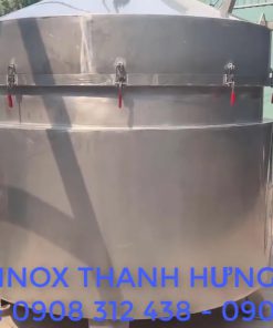 Nồi chưng cất tinh dầu 2000 lít inox 304 gia công theo yêu cầu