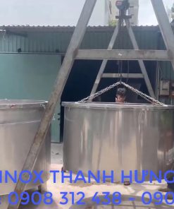 Nồi chưng cất tinh dầu 2000 lít gia công theo yêu cầu - chi tiết máy 6