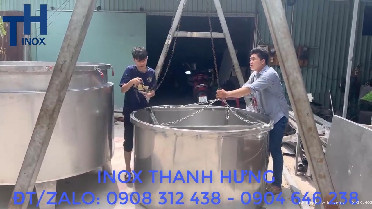 Nồi chưng cất tinh dầu 2000 lít inox 304 gia công theo yêu cầu
