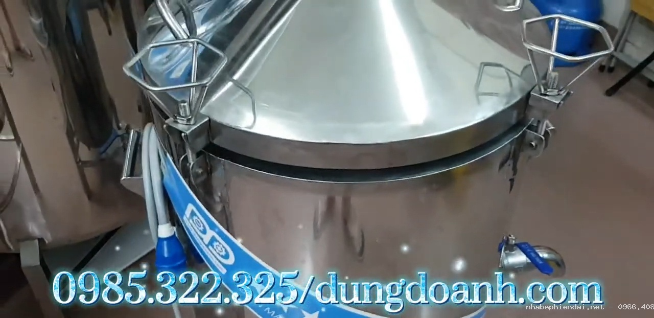 Nồi chưng cất tinh dầu bằng điện 60 lít công nghệ truyền nhiệt bằng dầu
