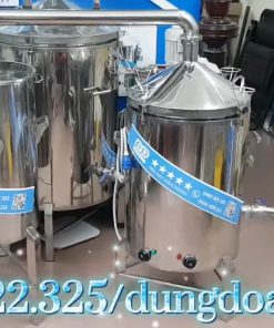 Nồi chưng cất tinh dầu bằng điện 60 lít công nghệ truyền nhiệt bằng dầu