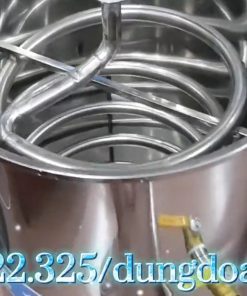 Nồi chưng cất tinh dầu 60 lít công nghệ truyền nhiệt bằng dầu - chi tiết máy 5