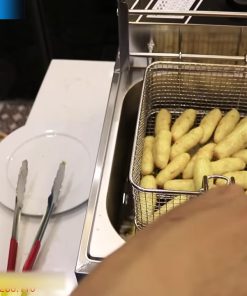 Bếp chiên nhúng chiên xôi chiên, khoai lang kén, cánh gà và nem chua rán - chi tiết máy 3