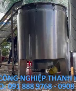 Nồi chưng cất tinh dầu công nghiệp inox 304 dung tích 2.000 lít