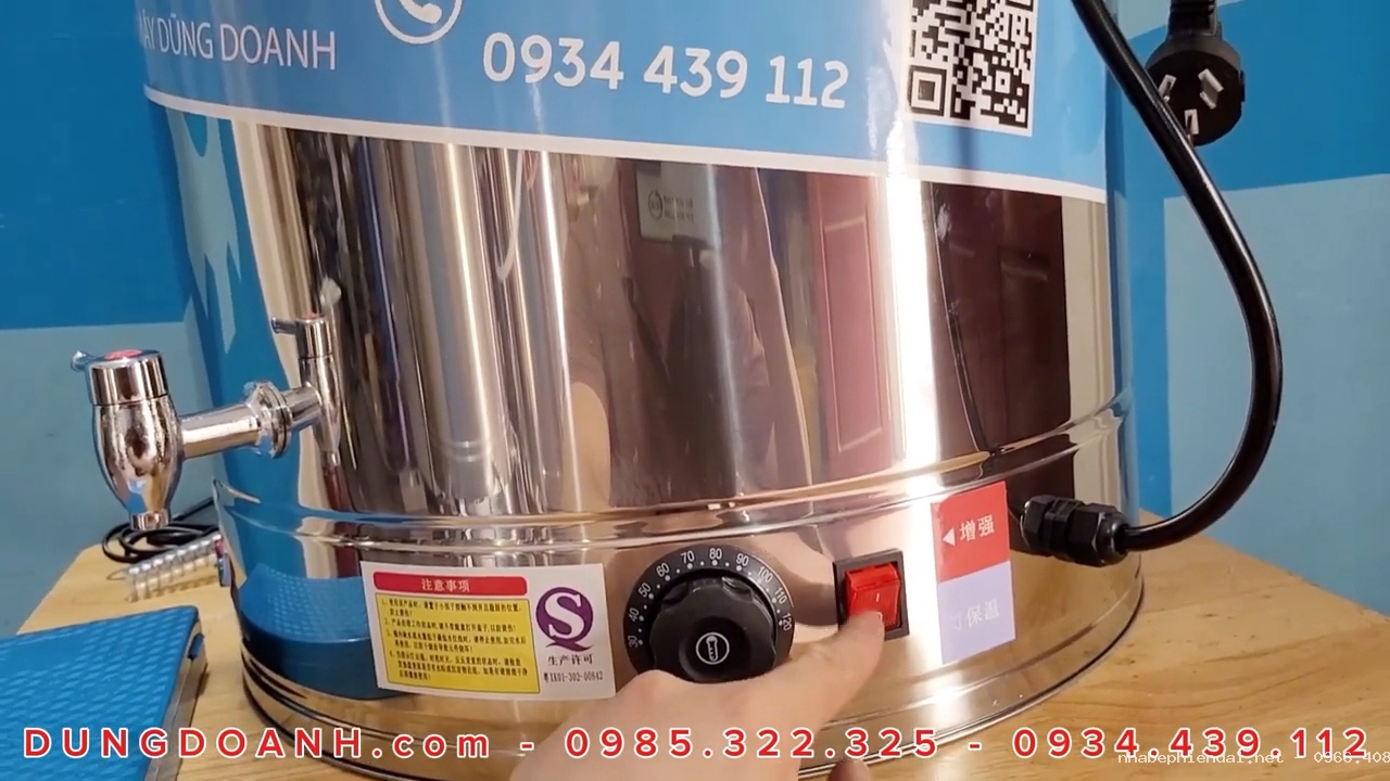 Bộ nồi chưng cất tinh dầu bằng điện 50 lít