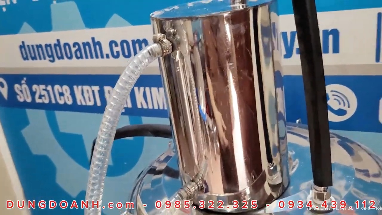 Bộ nồi chưng cất tinh dầu bằng điện 50 lít