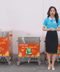 Nồi luộc bánh chưng bằng điện Quang Huy năng suất cao