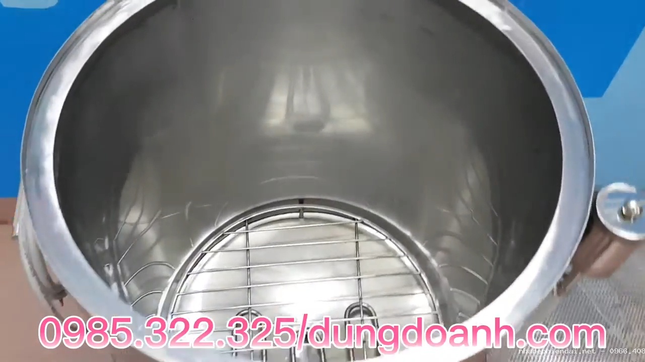 Nồi luộc và hấp giò chả đa năng 200 lít