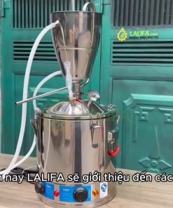 Nồi chưng cất tinh dầu 15 lít điện thế hệ mới Lalifa