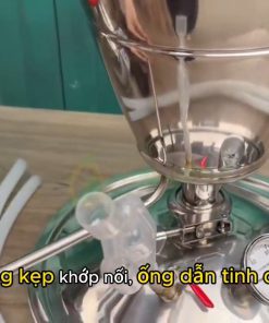 Nồi chưng cất tinh dầu 15 lít thế hệ mới Lalifa - chi tiết máy 2