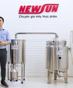 Nồi chưng cất tinh dầu 100 lít NSCC VD100L - chi tiết máy 5