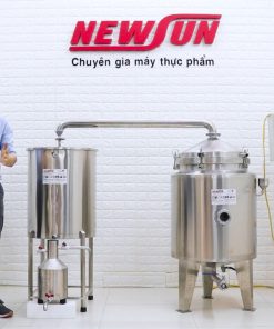 Nồi chưng cất tinh dầu 100 lít NSCC VD100L - chi tiết máy 4