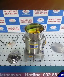 Nồi hấp và nấu bắp bằng điện 50 lít Inox Việt Nam NHP-D410PT