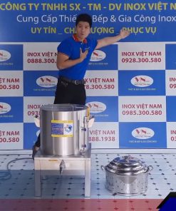 Nồi hấp và nấu bắp 50 lít Việt Nam NHP-D410PT - chi tiết máy 3