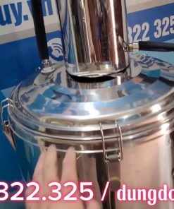 Nồi trưng cất tinh dầu 50 lít thiết kế mới - chi tiết máy 5