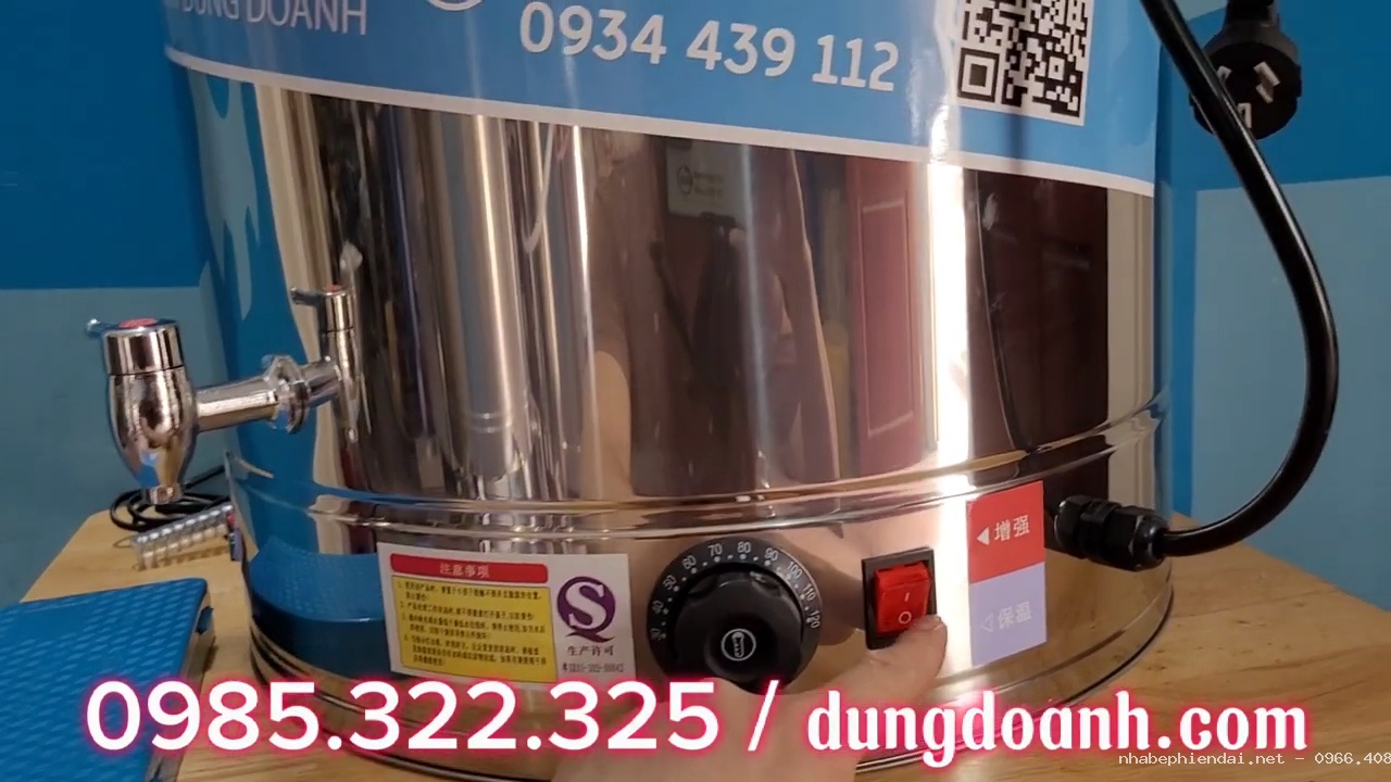 Nồi trưng cất tinh dầu bằng điện 50 lít thiết kế mới