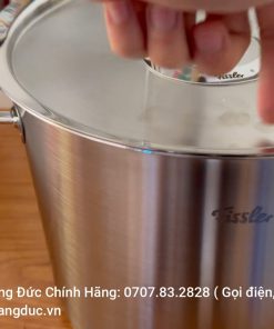 Nồi luộc gà Fissler Đức 14 lít Size 28cm phiên bản Pro cao cấp - chi tiết máy 3