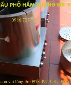 Nồi nấu phở Senko Max 30 lít và 50 lít hầm xương theo yêu cầu - chi tiết máy 8