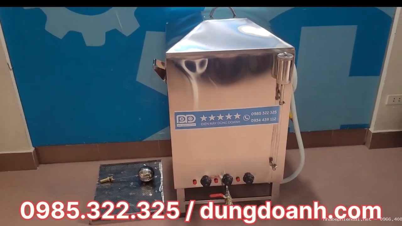 Thùng luộc bánh chưng điện đa năng 150L dùng luộc bánh và hấp đồ