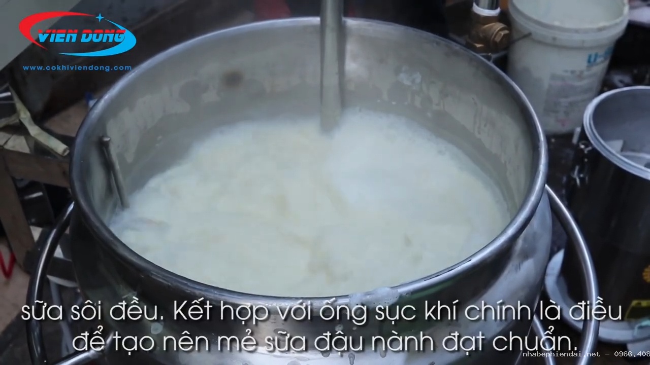 Nồi nấu sữa công nghiệp ba lớp đa năng đa dung tích